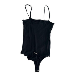 boohoo Ribbed Scoop Neck Bodysuit – Size US 14